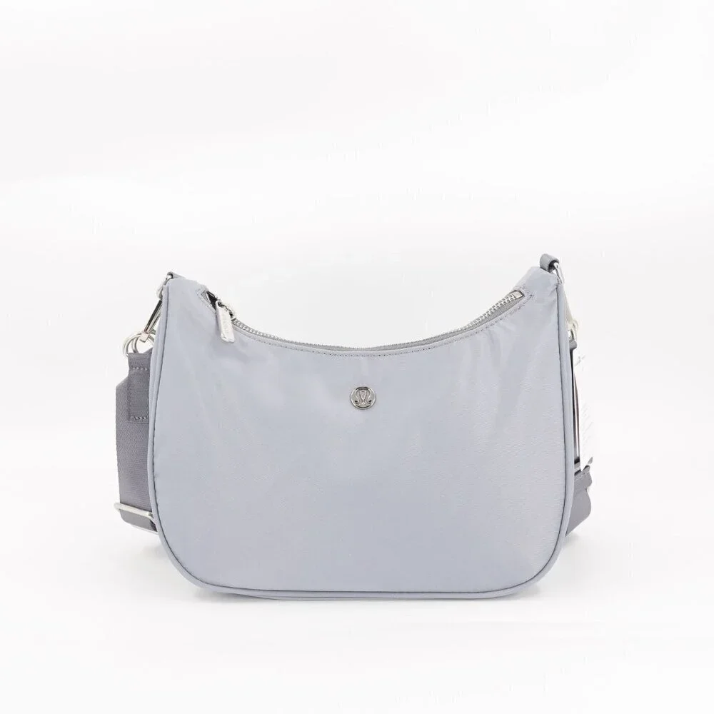 Lululemon Mini Shoulder Bag 4L Silver Droplet OS